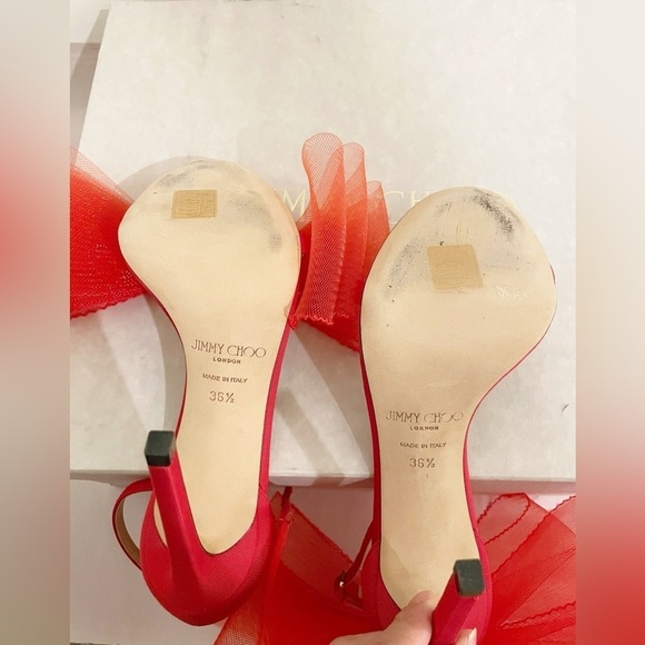 Jimmy Choo Aveline Bow Heels - Picture 9 of 9